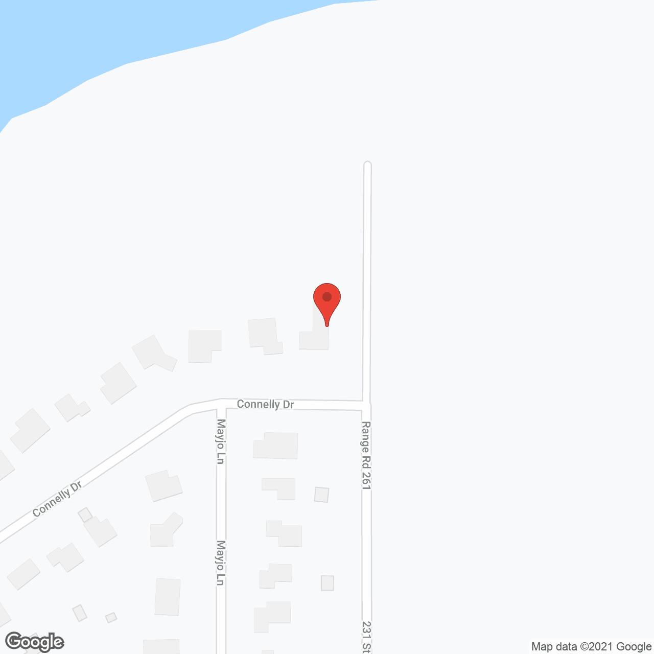 Map of the neighborhood around Whynn House