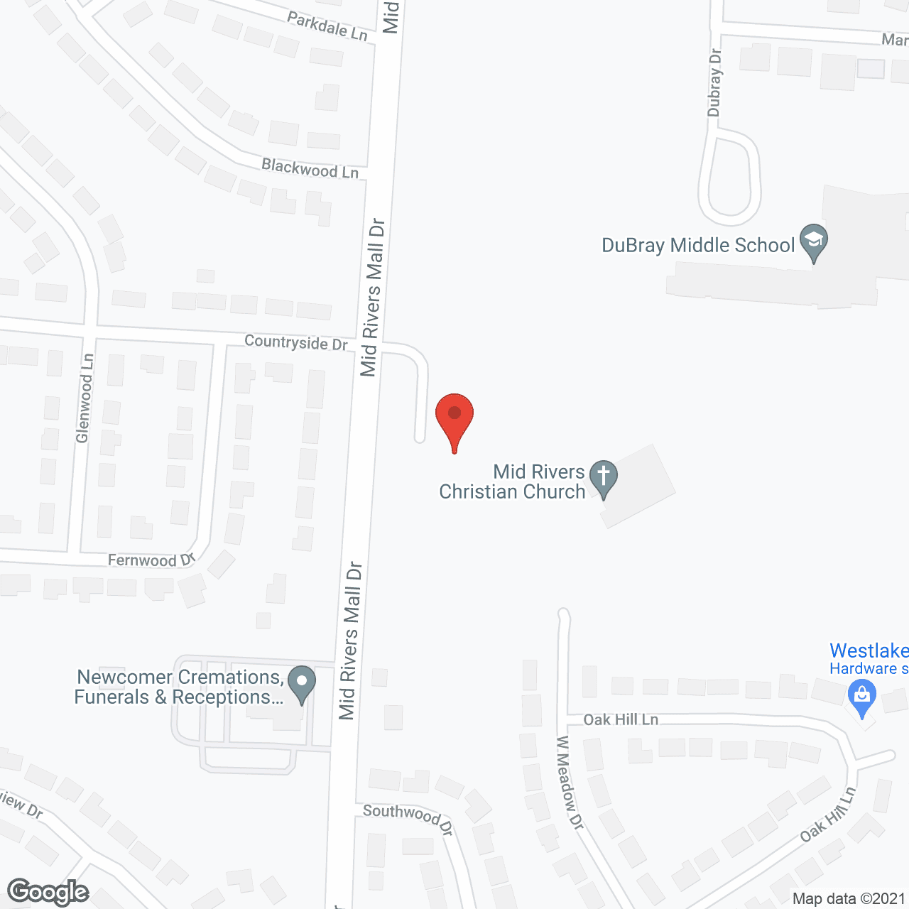 Map of the neighborhood around Glenfield Memory Care Homes