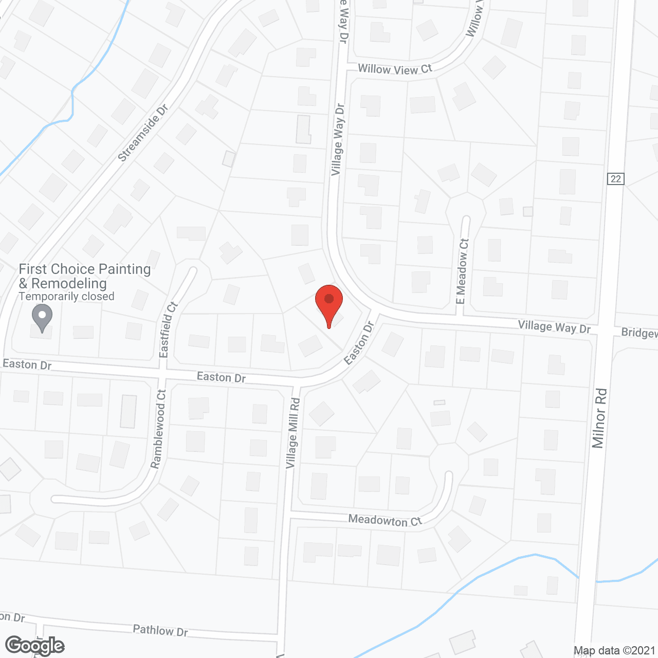 Map of the neighborhood around StoryPoint Pickerington