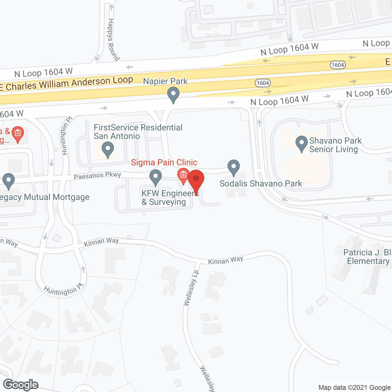 Map of the neighborhood around Bader House Of Sugar Land