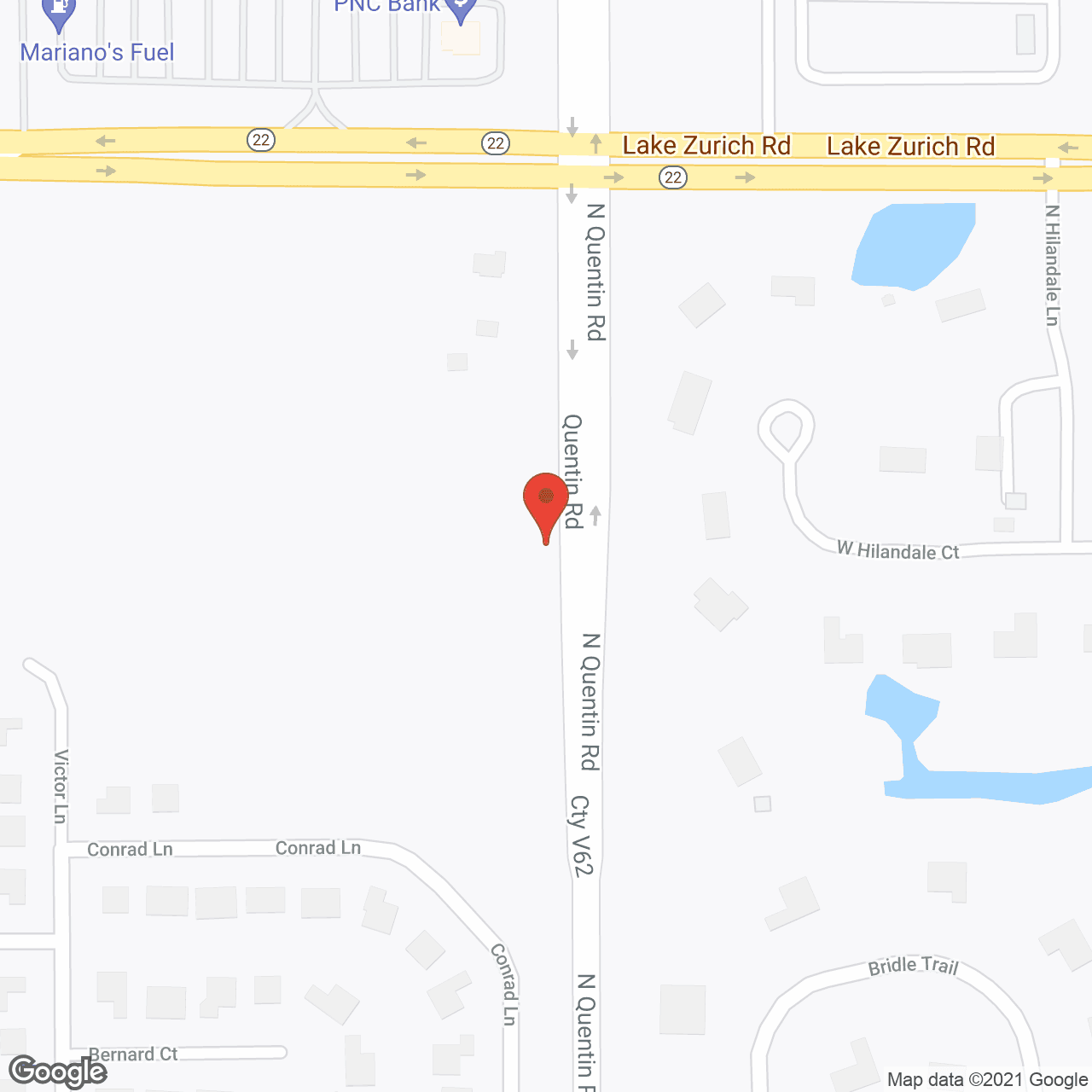 Map of the neighborhood around New Perspective Long Grove
