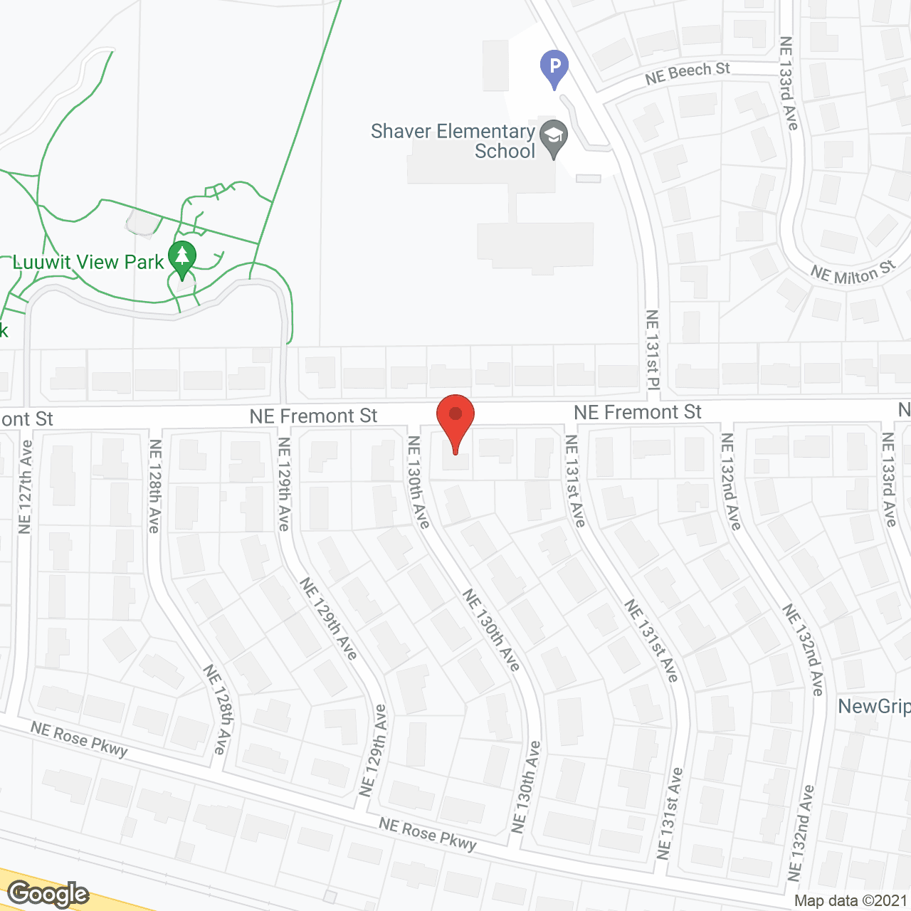 Map of the neighborhood around Sweet Care Palace