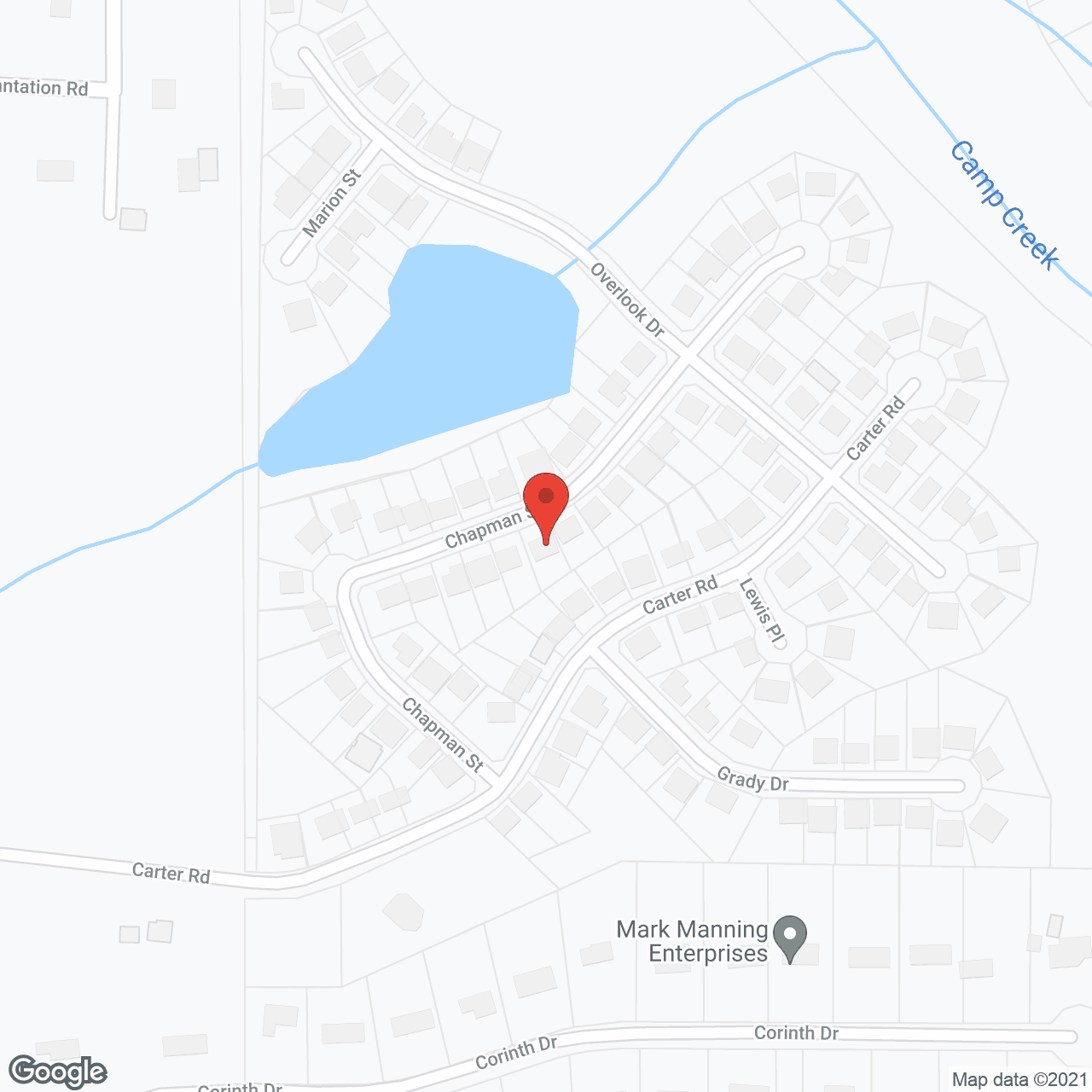Map of the neighborhood around Faith and Hope Personal Care Home