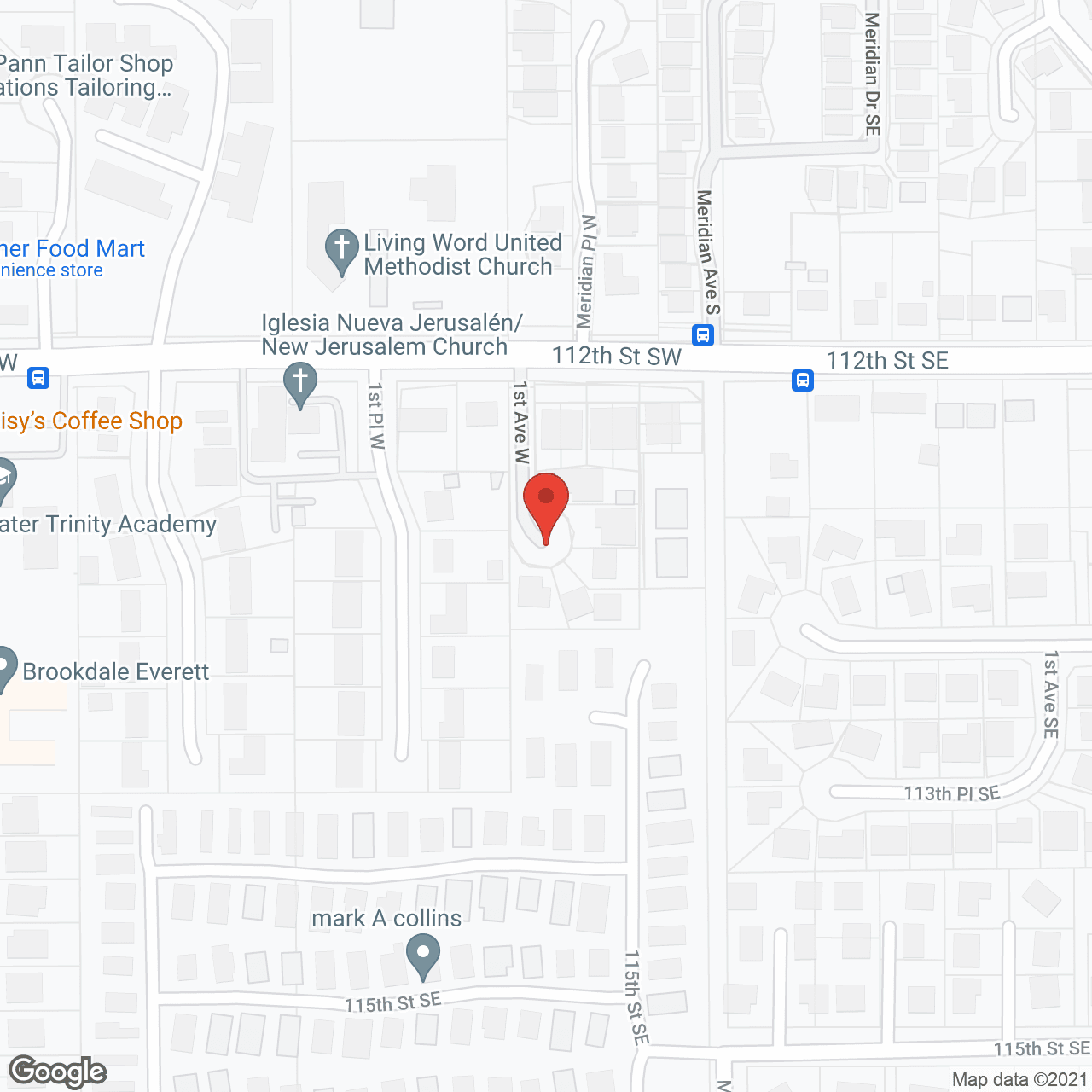 Map of the neighborhood around Princess Care Home