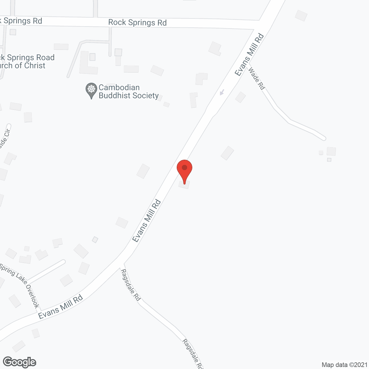 Map of the neighborhood around Reflections of Life Personal Care Home
