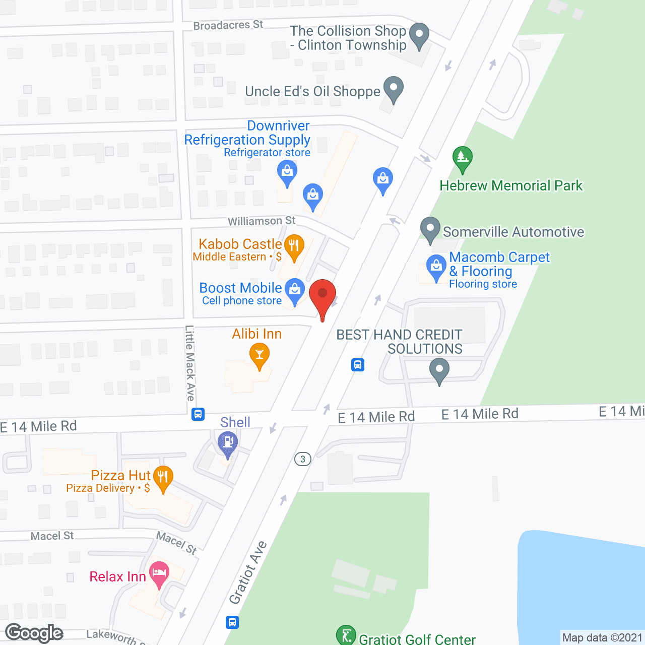 Map of the neighborhood around Affectionate Care 5