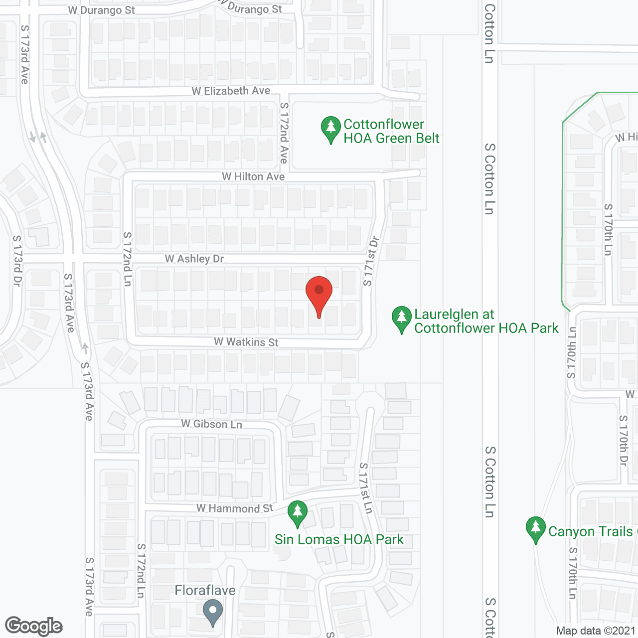 Map of the neighborhood around Golden Age Assisted Living Home II LLC