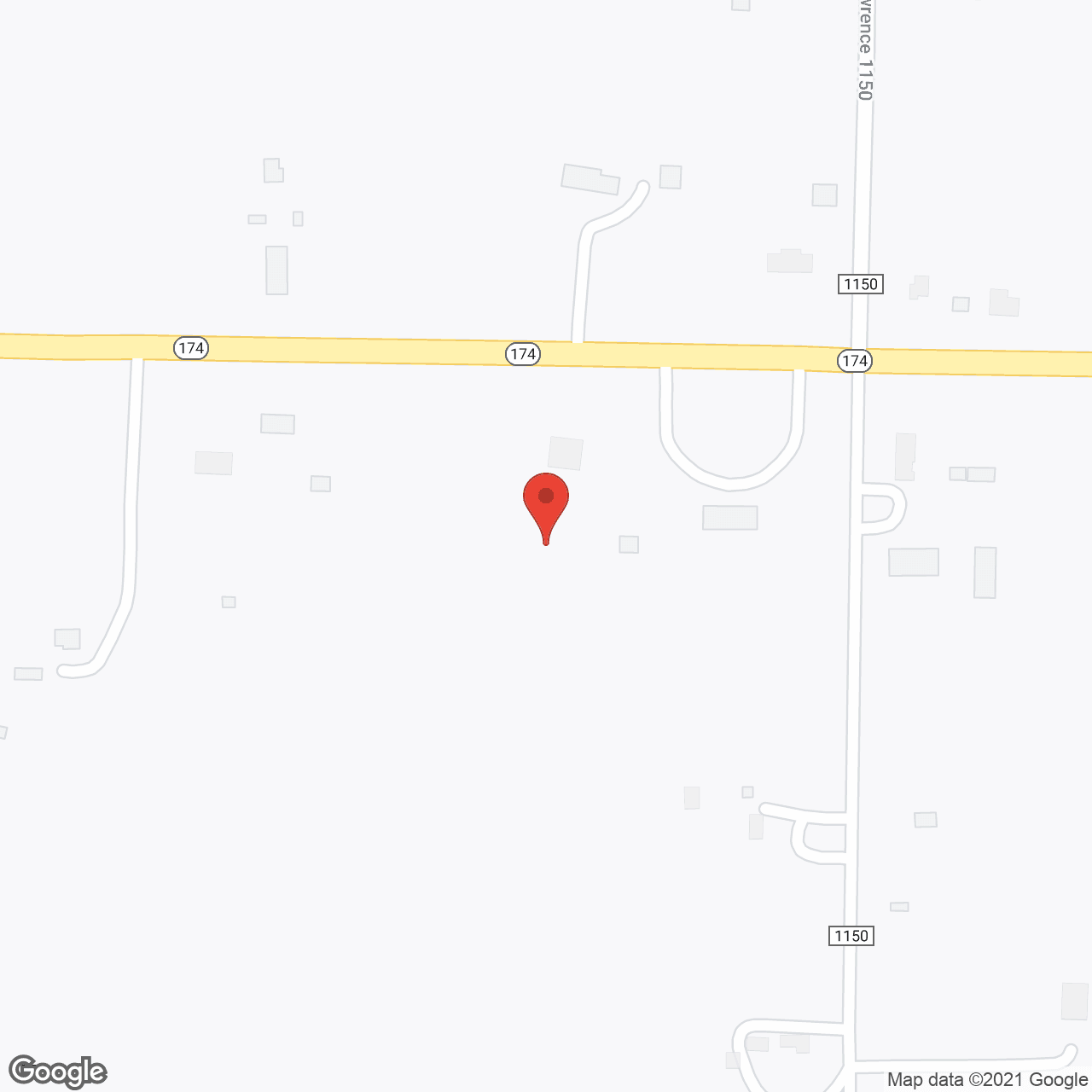 Map of the neighborhood around Oakview Senior Living