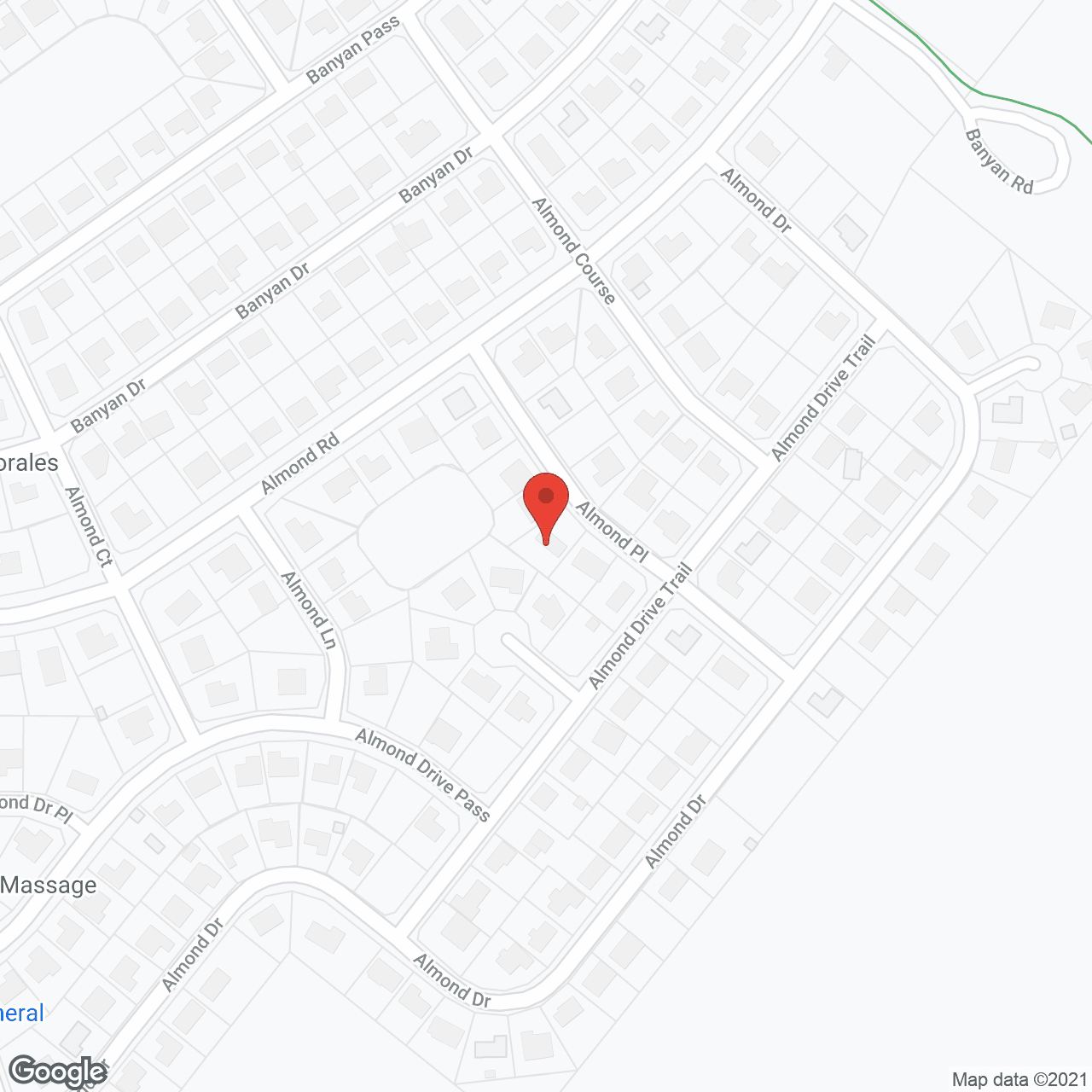 Map of the neighborhood around Syerra's Angel Inc.