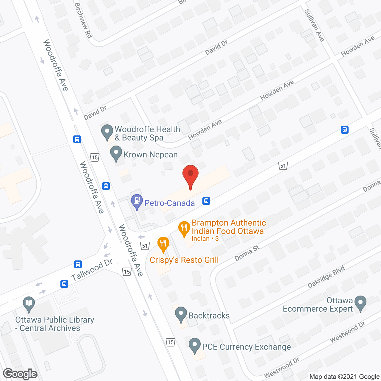 Map of the neighborhood around City View Retirement