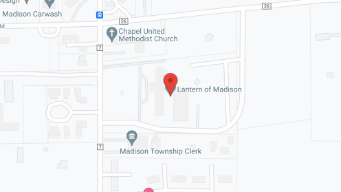 Map of the neighborhood around Lantern Of Madison