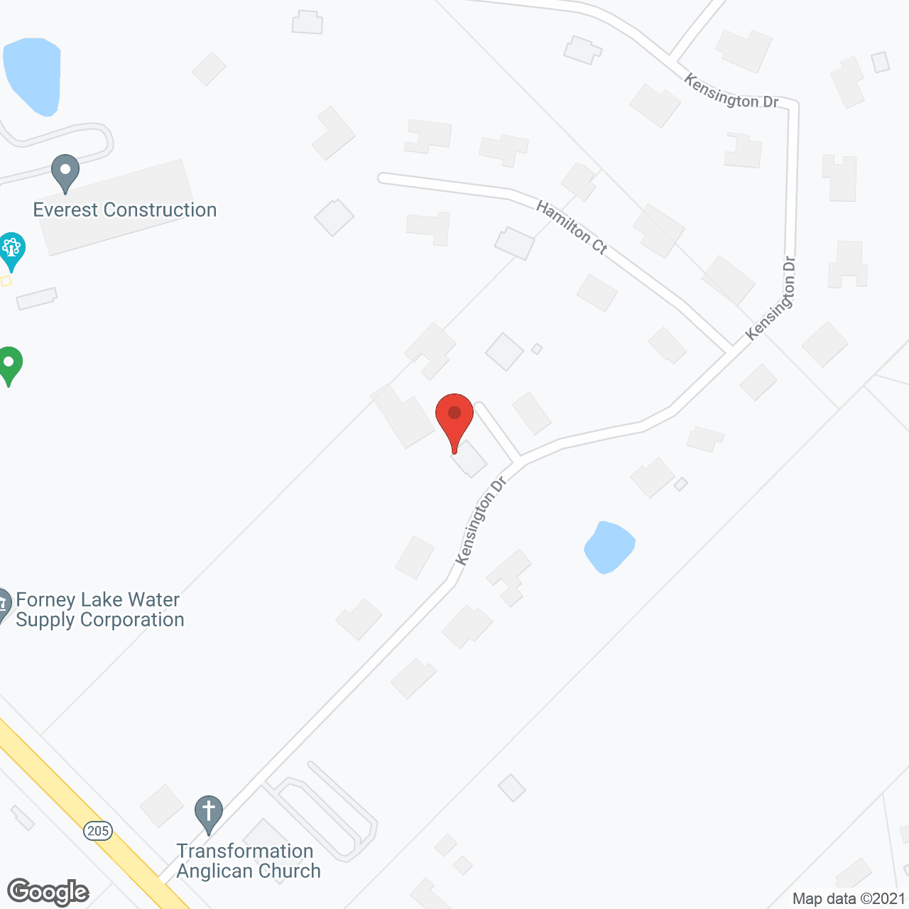 Map of the neighborhood around Highland Meadows Health & Rehab