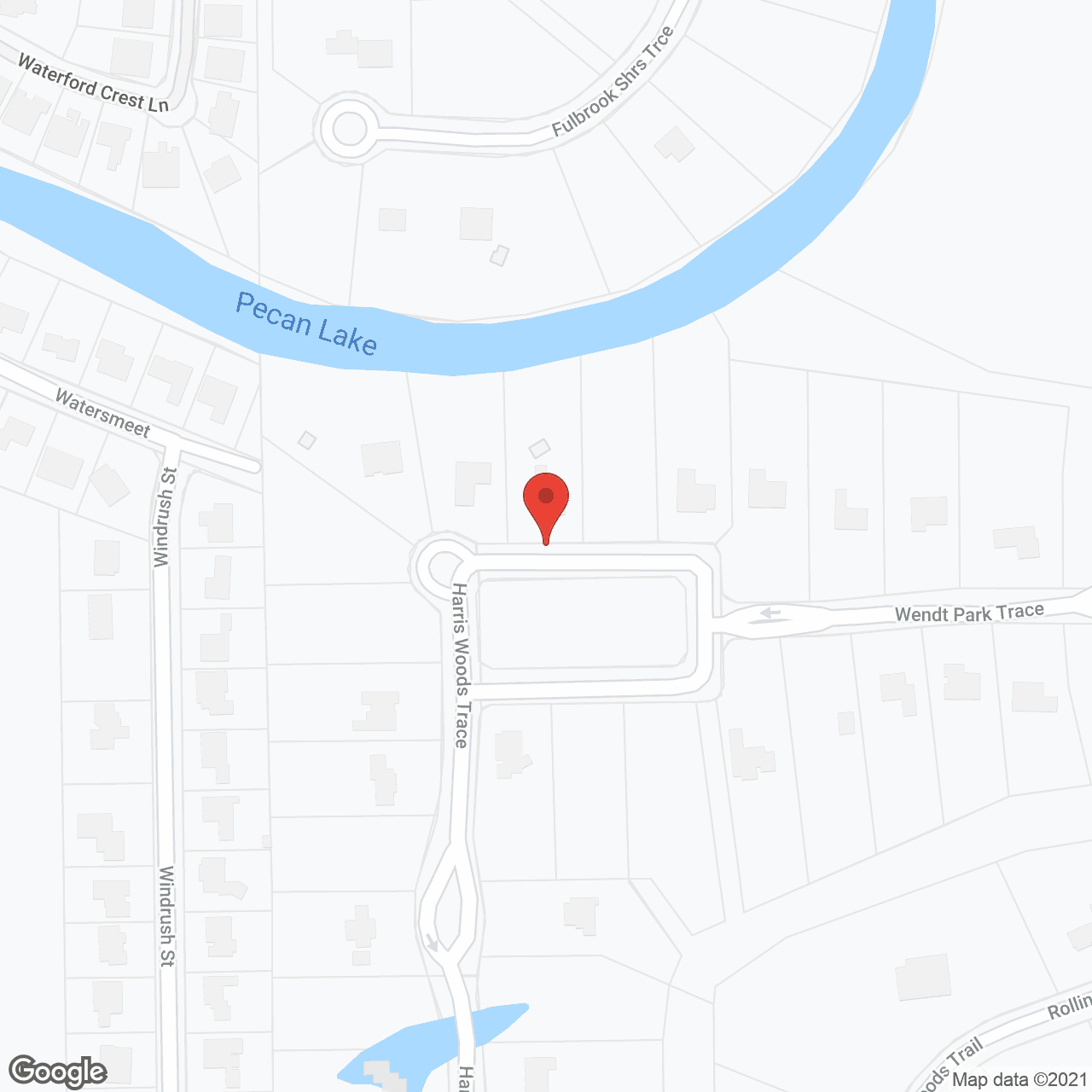 Map of the neighborhood around OSA Heritage Homes