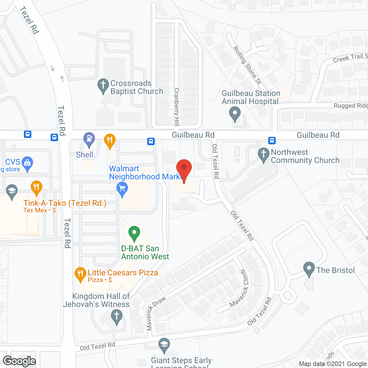 Map of the neighborhood around Seasons Alzheimers Care and Assisted Living