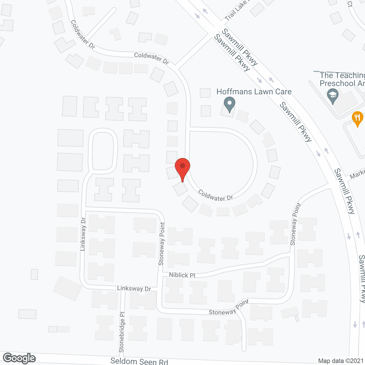 Map of the neighborhood around The Ganzhorn Suites of Powell