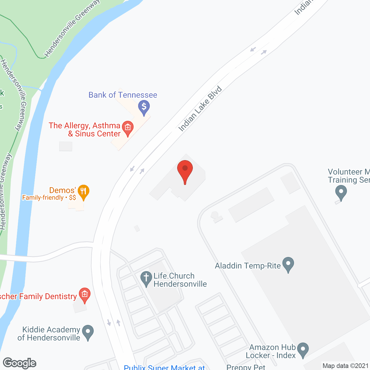 Map of the neighborhood around Stone Creek Memory Care