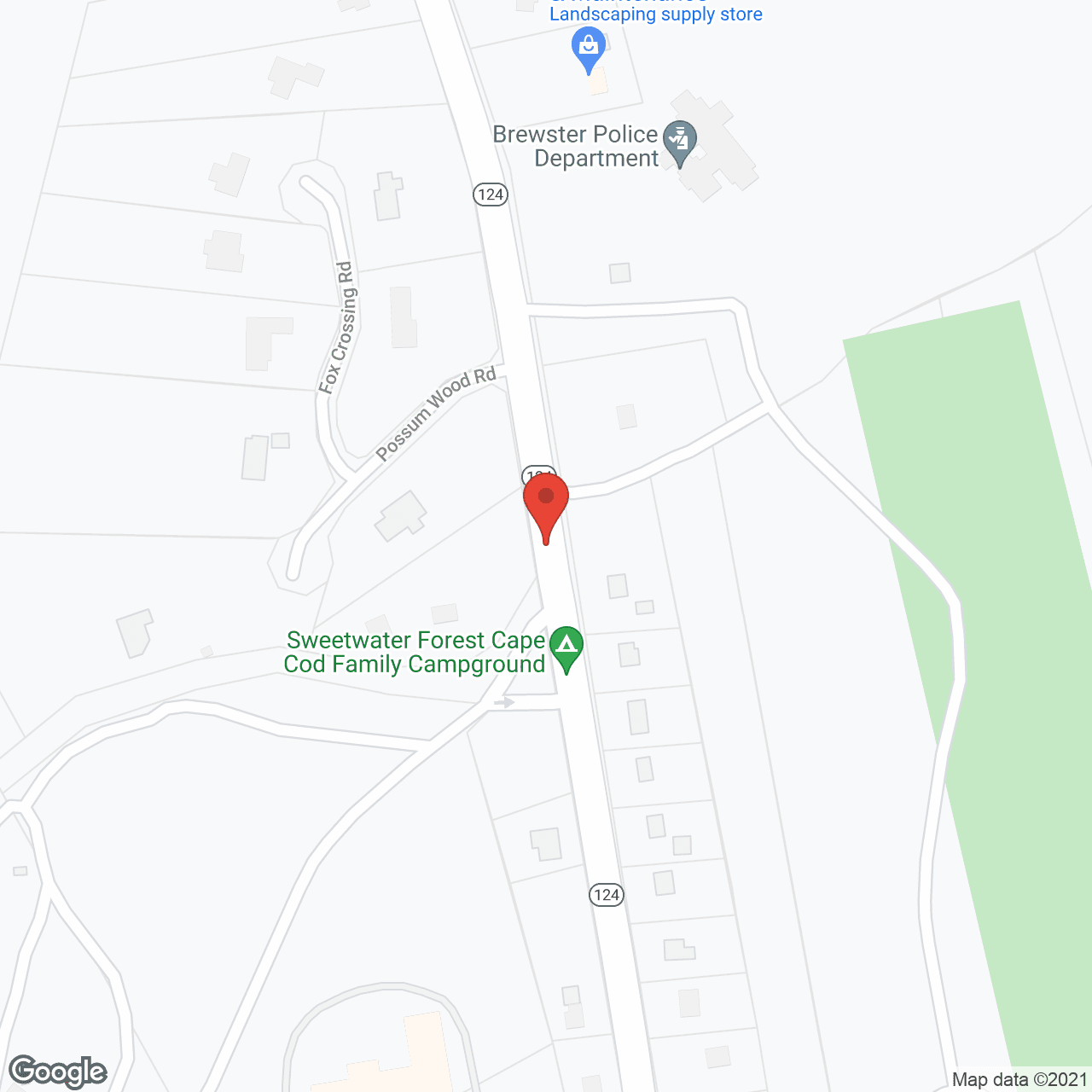 Map of the neighborhood around Maplewood at Brewster
