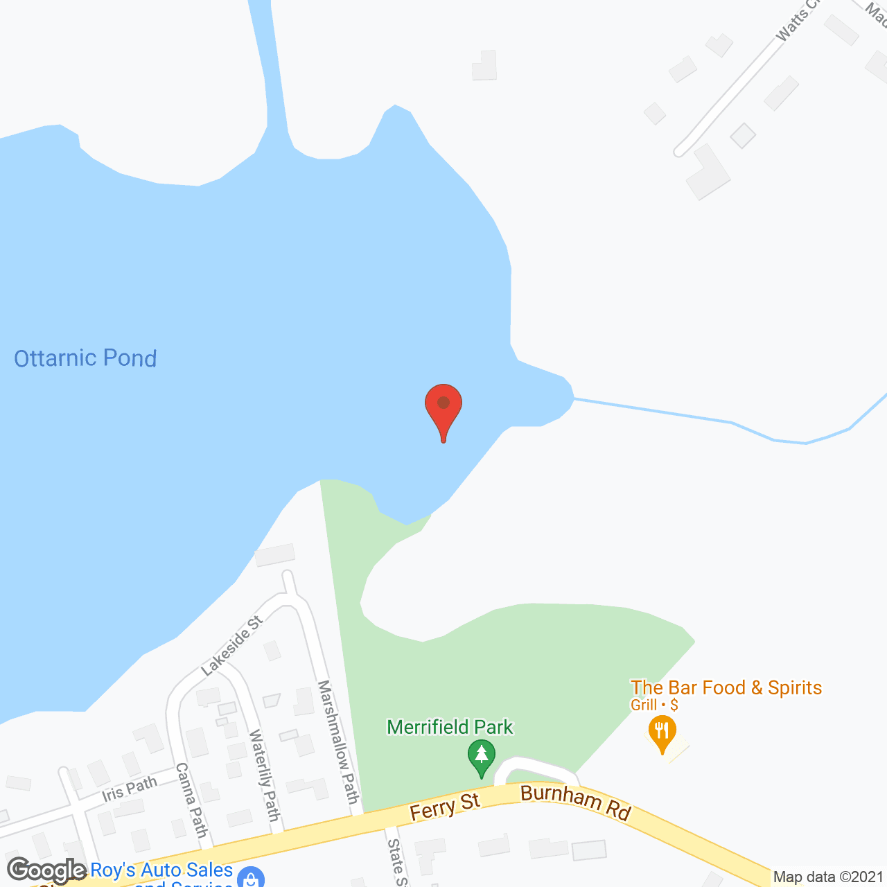 Map of the neighborhood around The Inn at Fairview