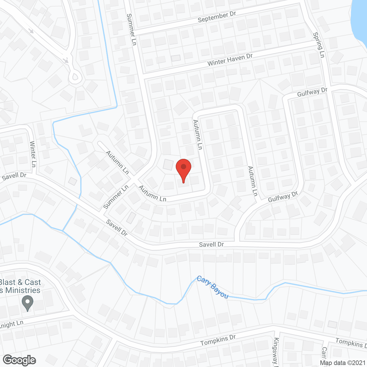 Map of the neighborhood around ADL Assisted Living