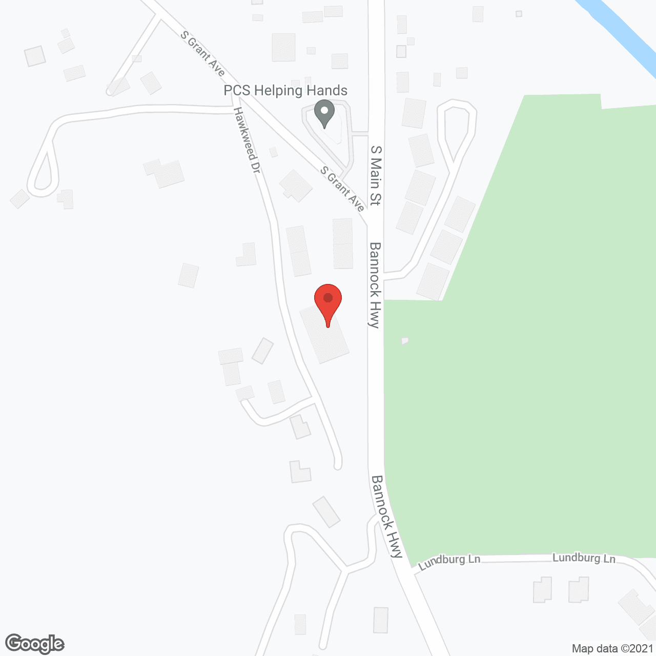 Map of the neighborhood around The Gables of Pocatello Memory Care I