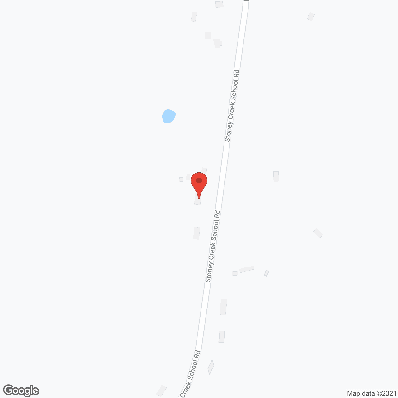 Map of the neighborhood around Stoney Creek Family Care Home