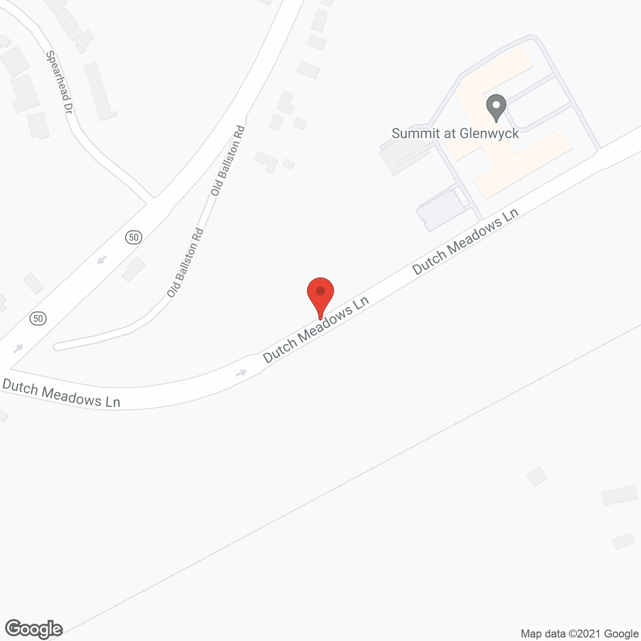 Map of the neighborhood around Summit at Glenwyck