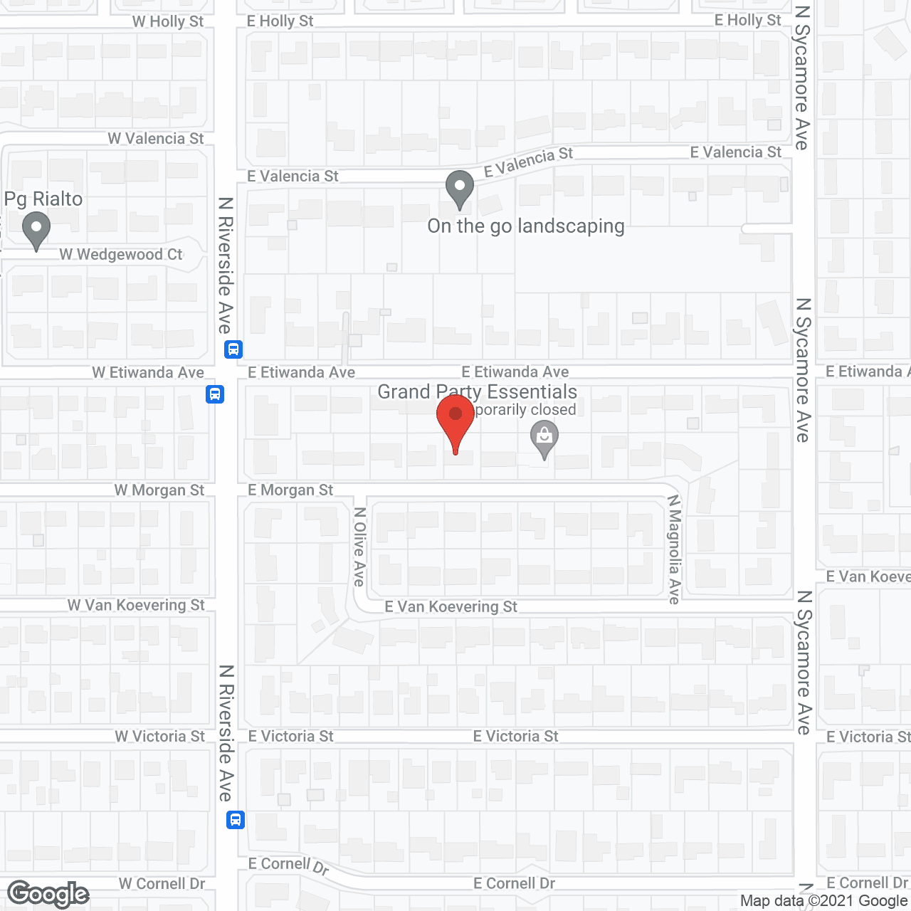 Map of the neighborhood around Viva Care by Serenity Care Health