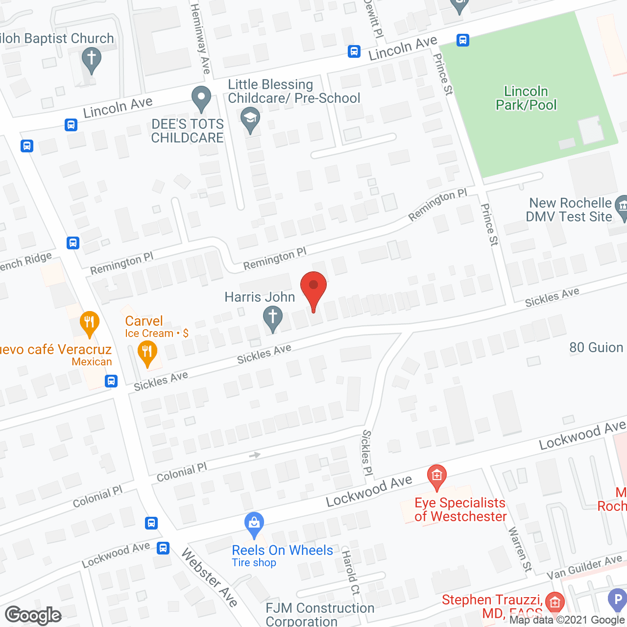 Map of the neighborhood around Grant-Blue Family Type Home for Adults