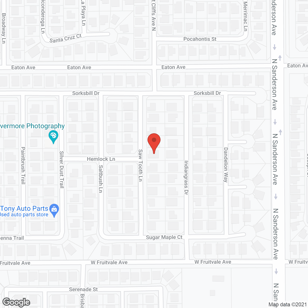 Map of the neighborhood around Chloe Care Home