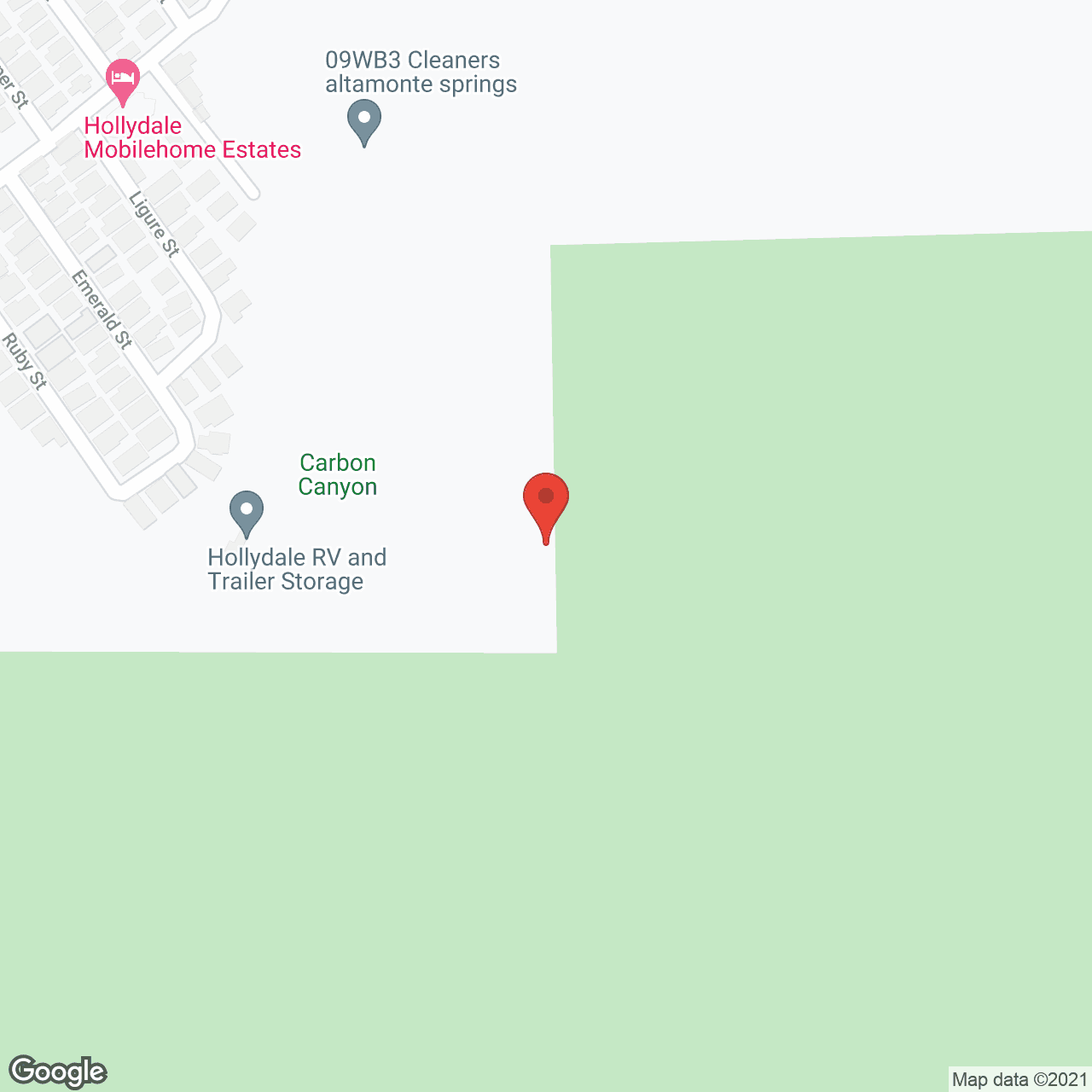 Map of the neighborhood around Villagio at Capriana