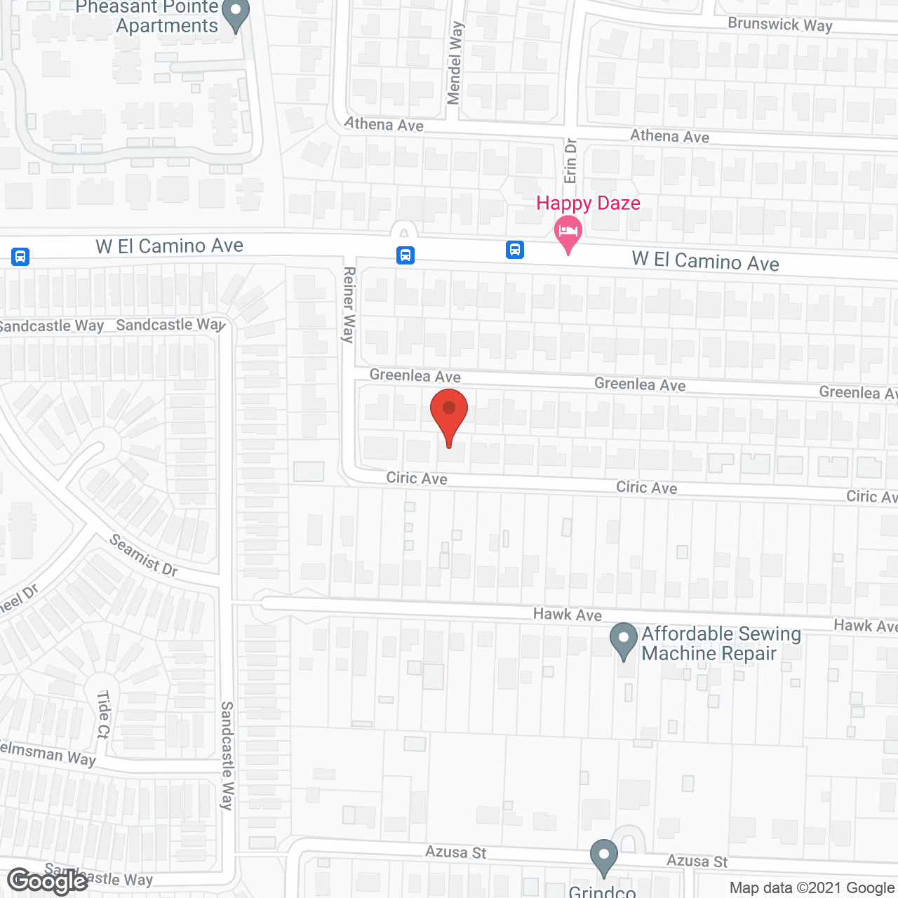 Map of the neighborhood around Ciric Care Home