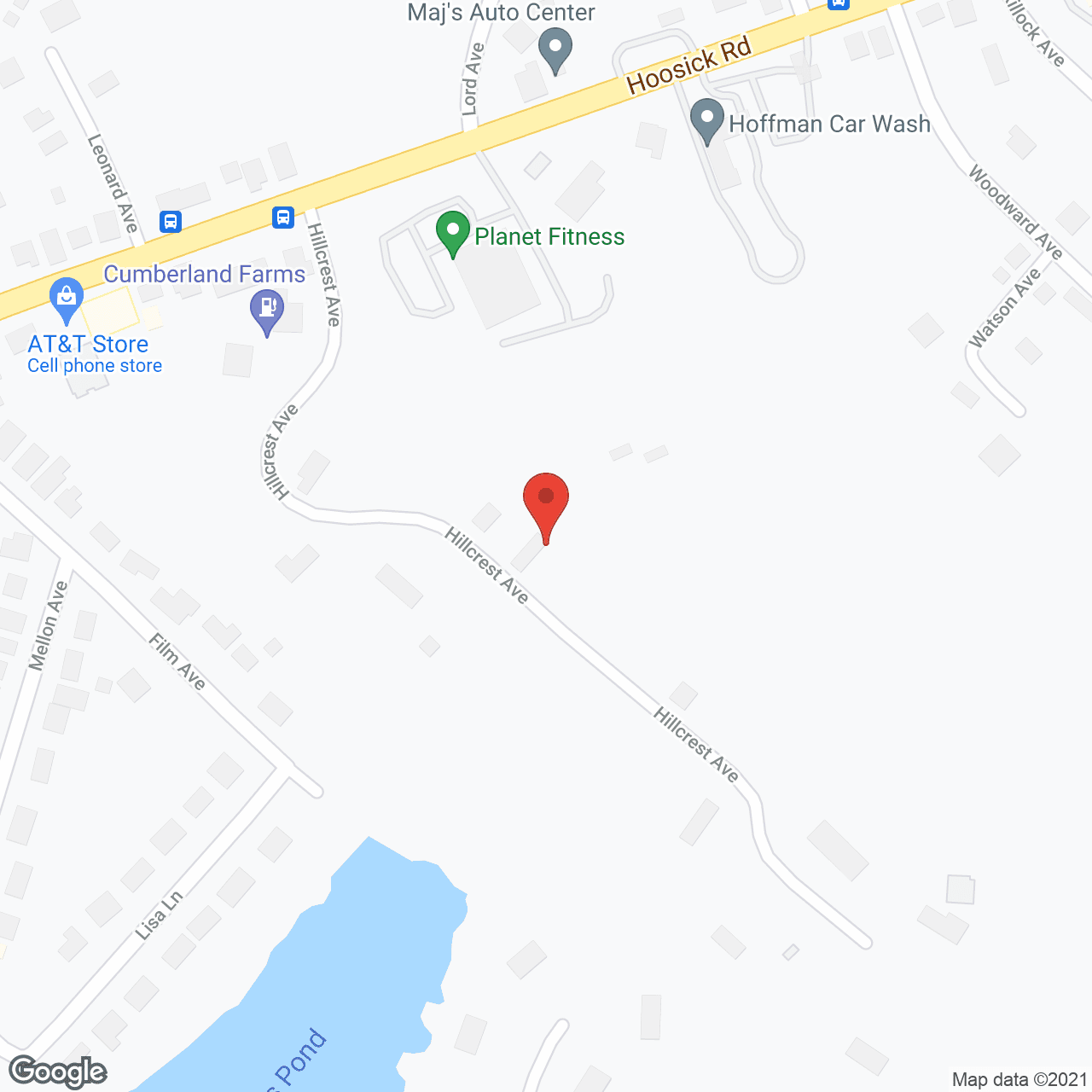 Map of the neighborhood around Nichols Family Type Home for Adults