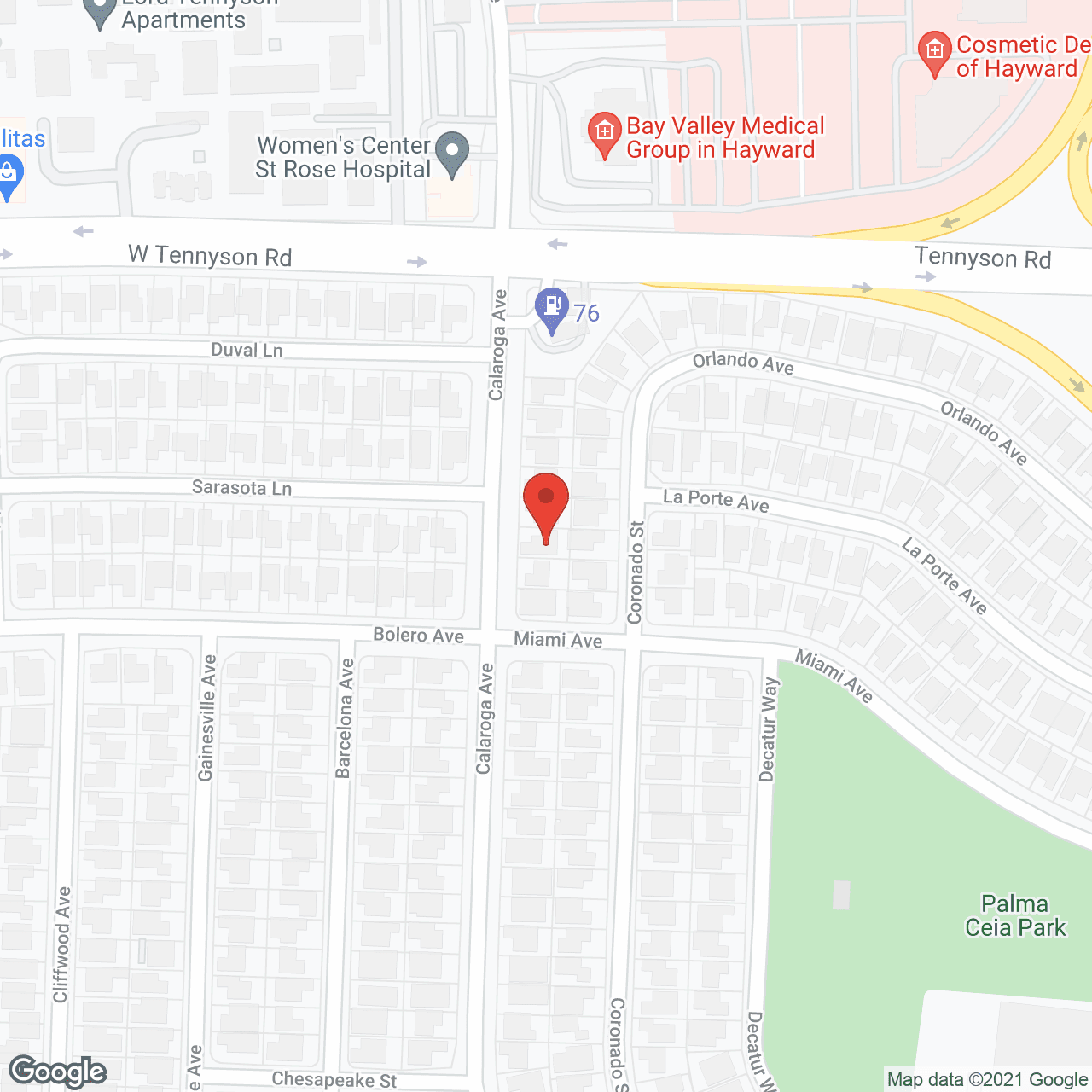 Map of the neighborhood around House of Ruth Elderly Care Home