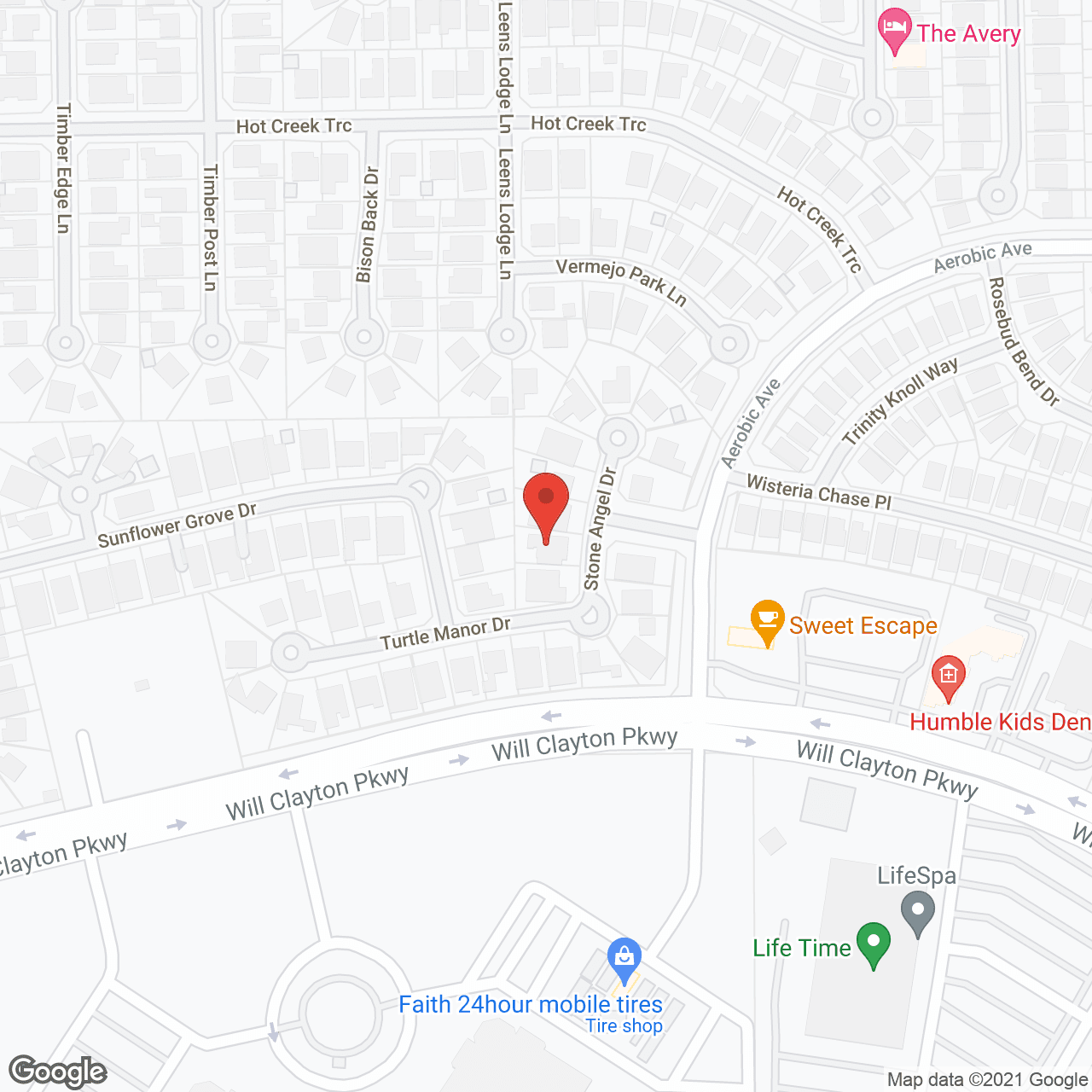 Map of the neighborhood around Estia Care LLC