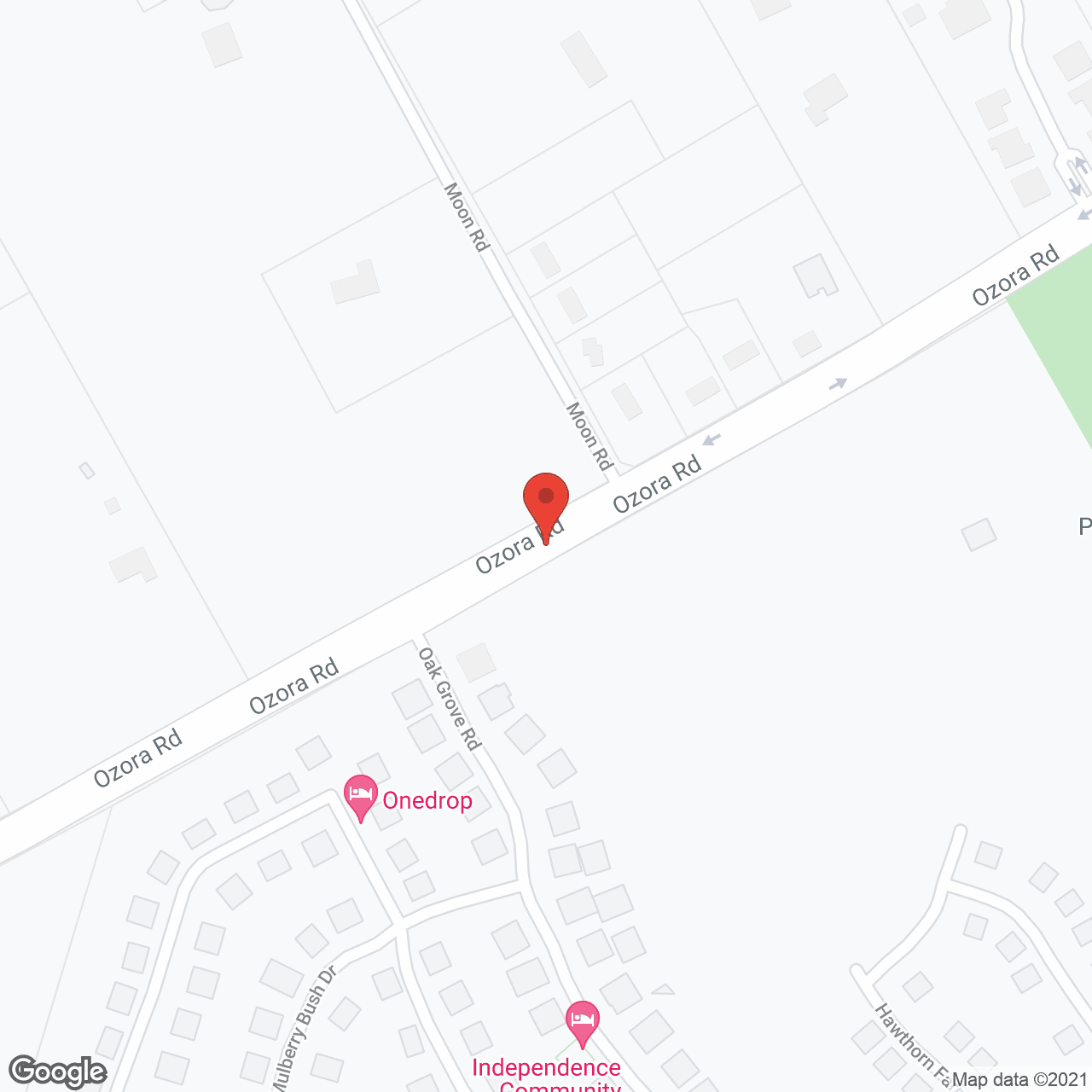 Map of the neighborhood around Magnolia Senior Living at Loganville