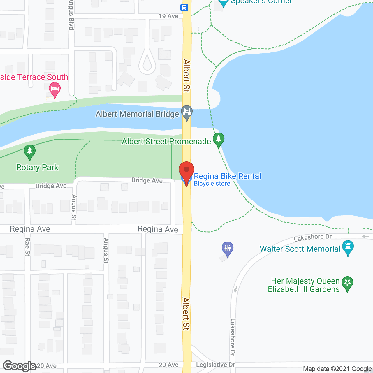 Map of the neighborhood around Wintergreene Estates