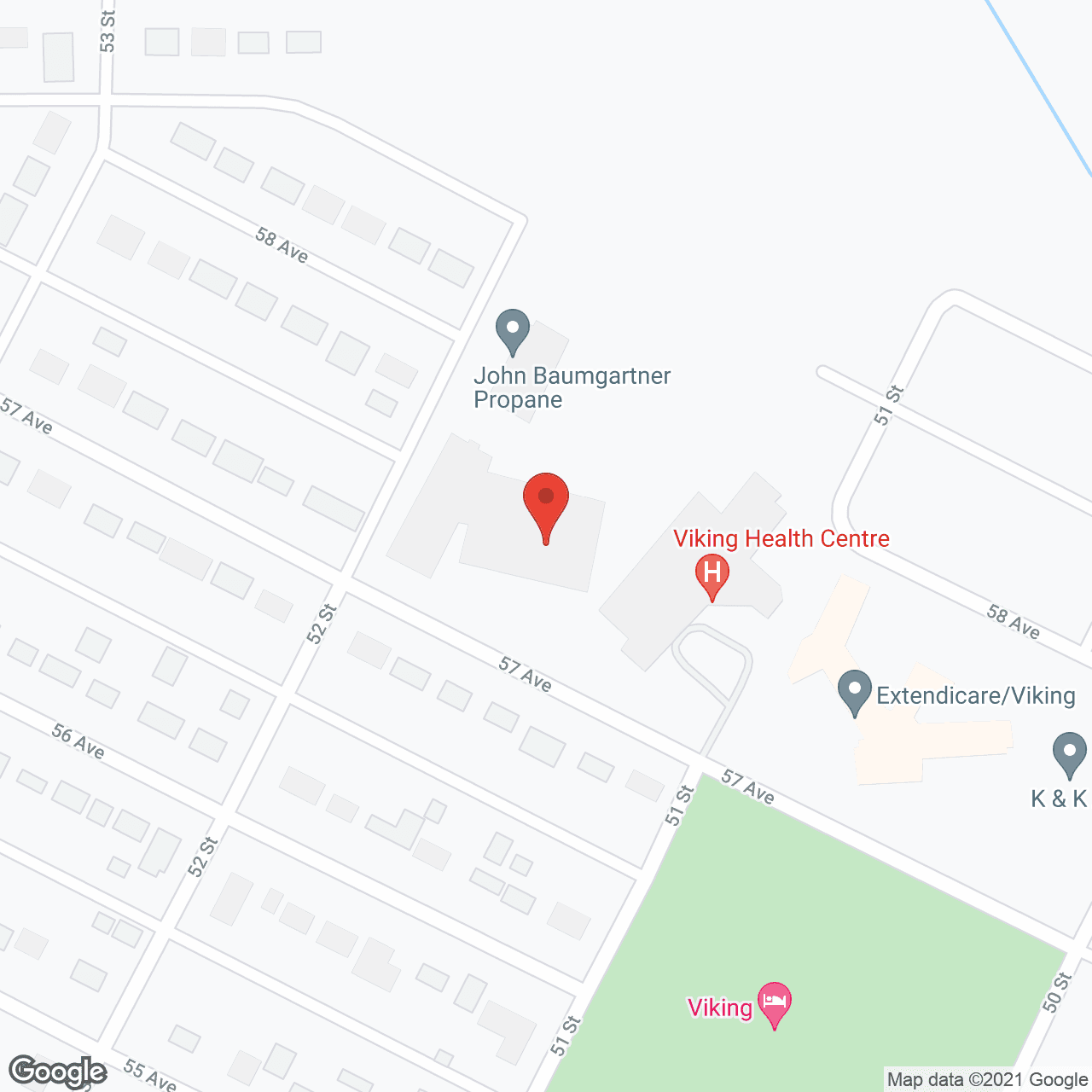 Map of the neighborhood around Vialta Lodge