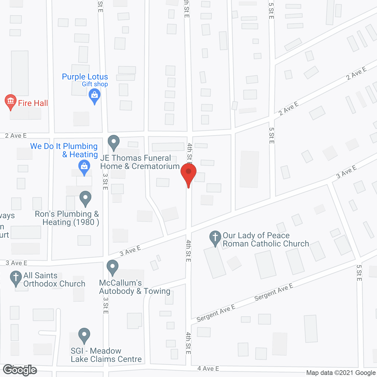 Map of the neighborhood around Pearls Home