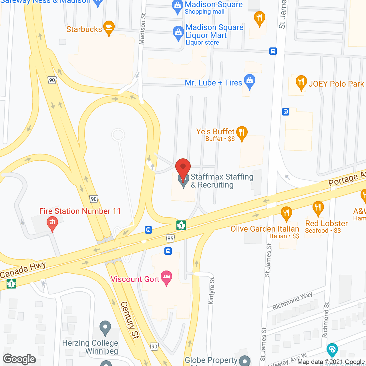 Map of the neighborhood around Nelson Financial Consultants