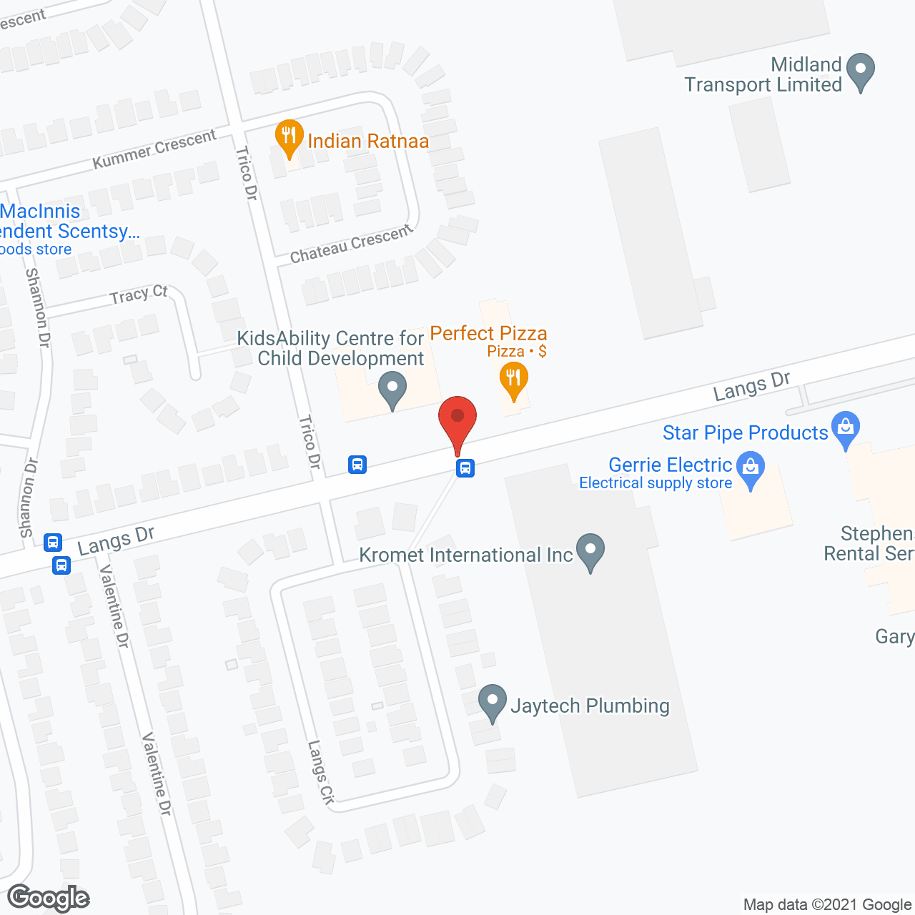 Map of the neighborhood around Fairview Mennonite Home