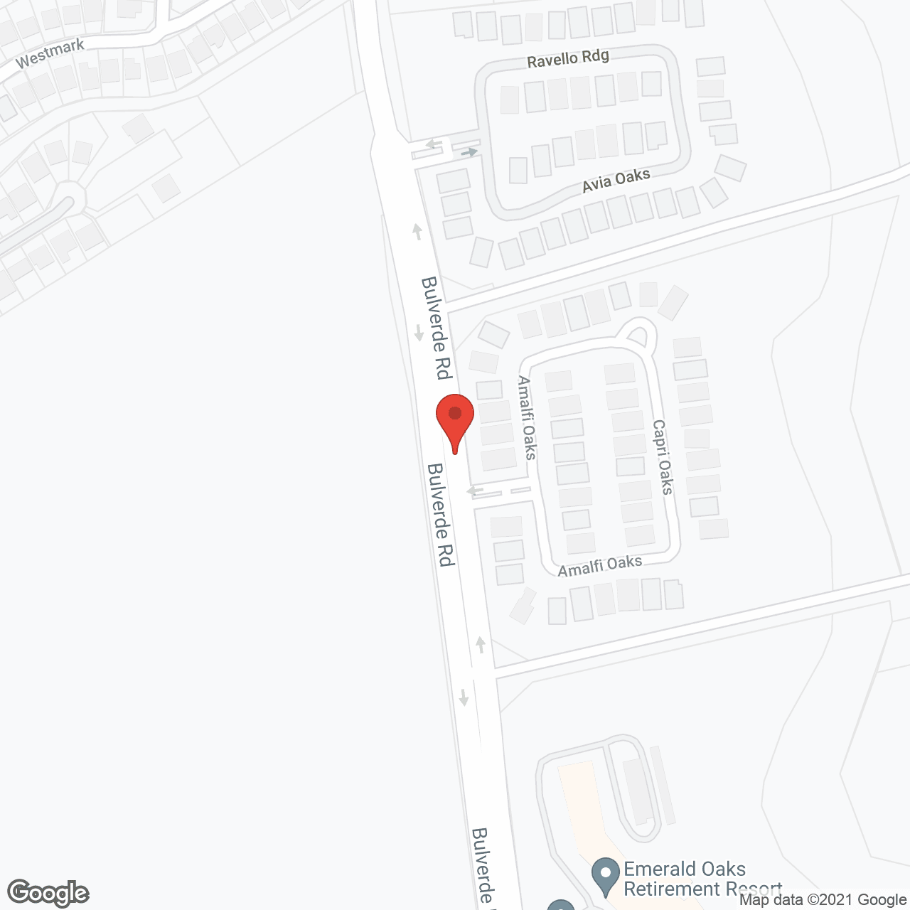 Map of the neighborhood around Emerald Oaks Retirement Resort
