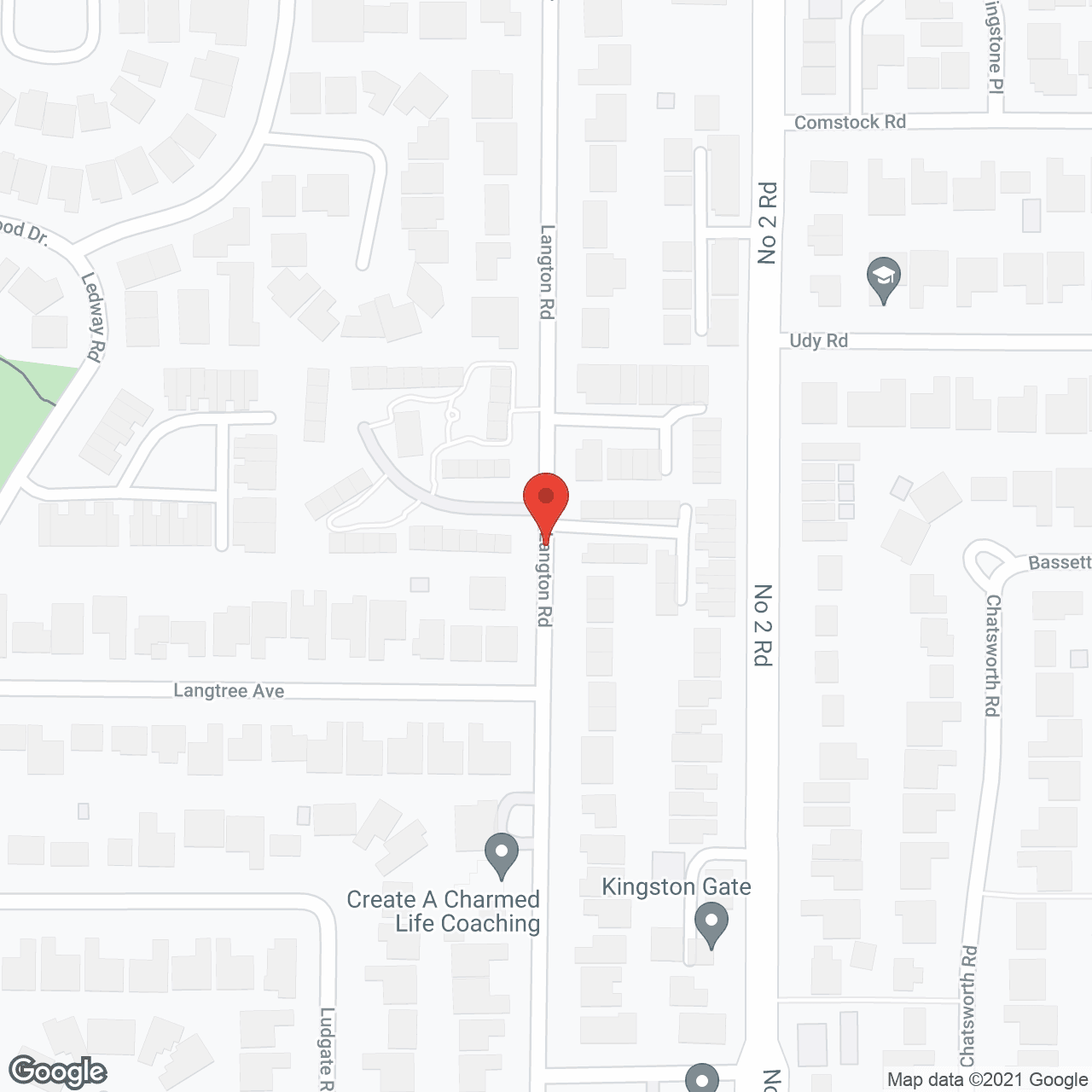 Map of the neighborhood around Golden Mews