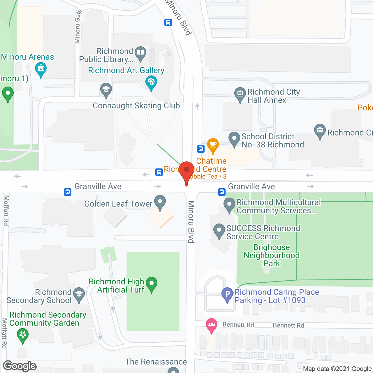 Map of the neighborhood around Cedarwood Place