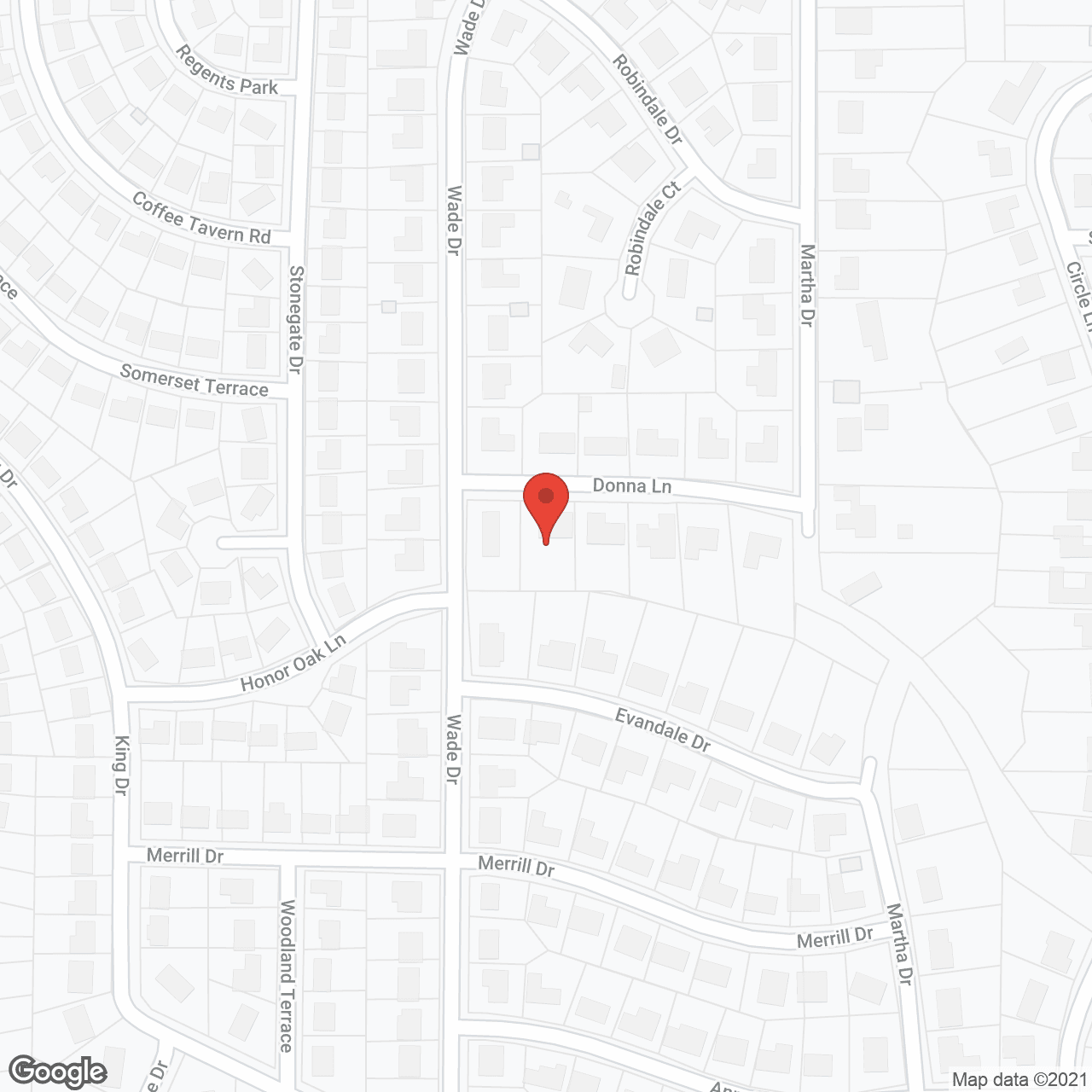 Map of the neighborhood around Ambrosial Living