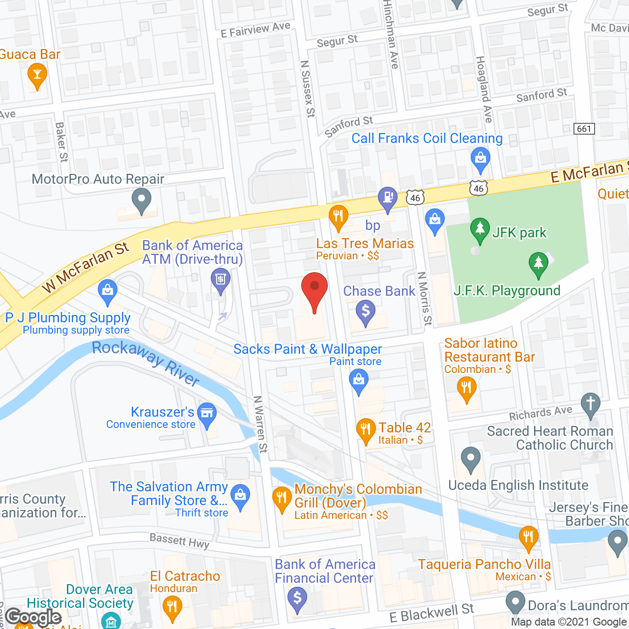 Map of the neighborhood around Regency Grande Post-Acute Rehabilitation and Nursing Center