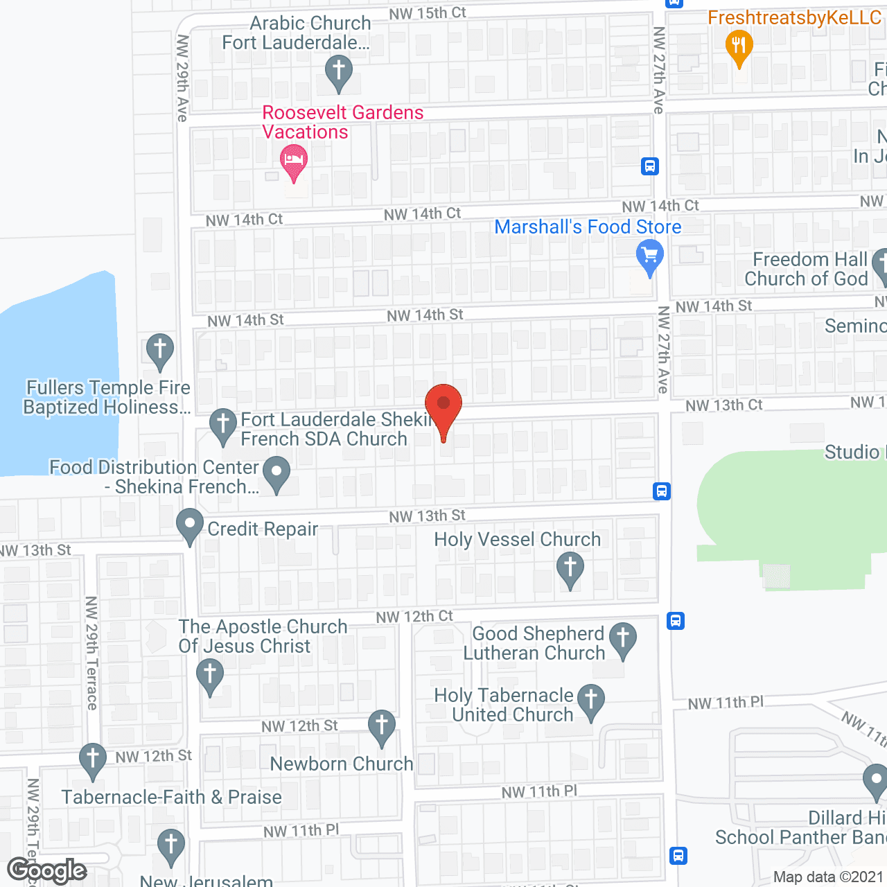 Map of the neighborhood around Touched By Angels Assisted of Care