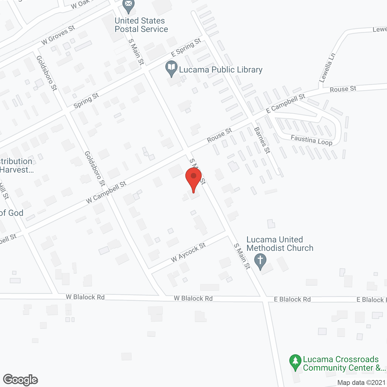 Map of the neighborhood around Called 2 Care FCH