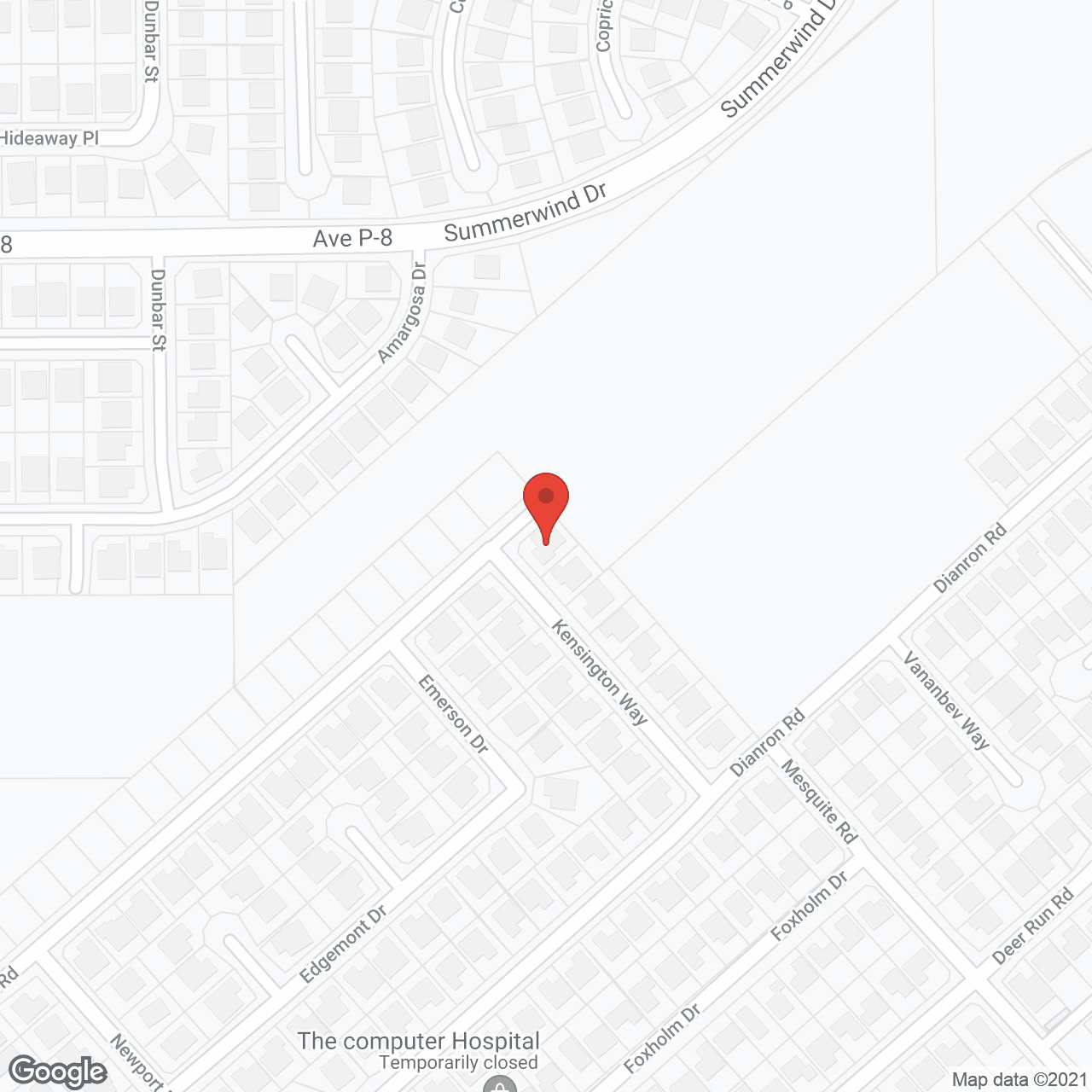 Map of the neighborhood around A Touch of Paradise At Kensington