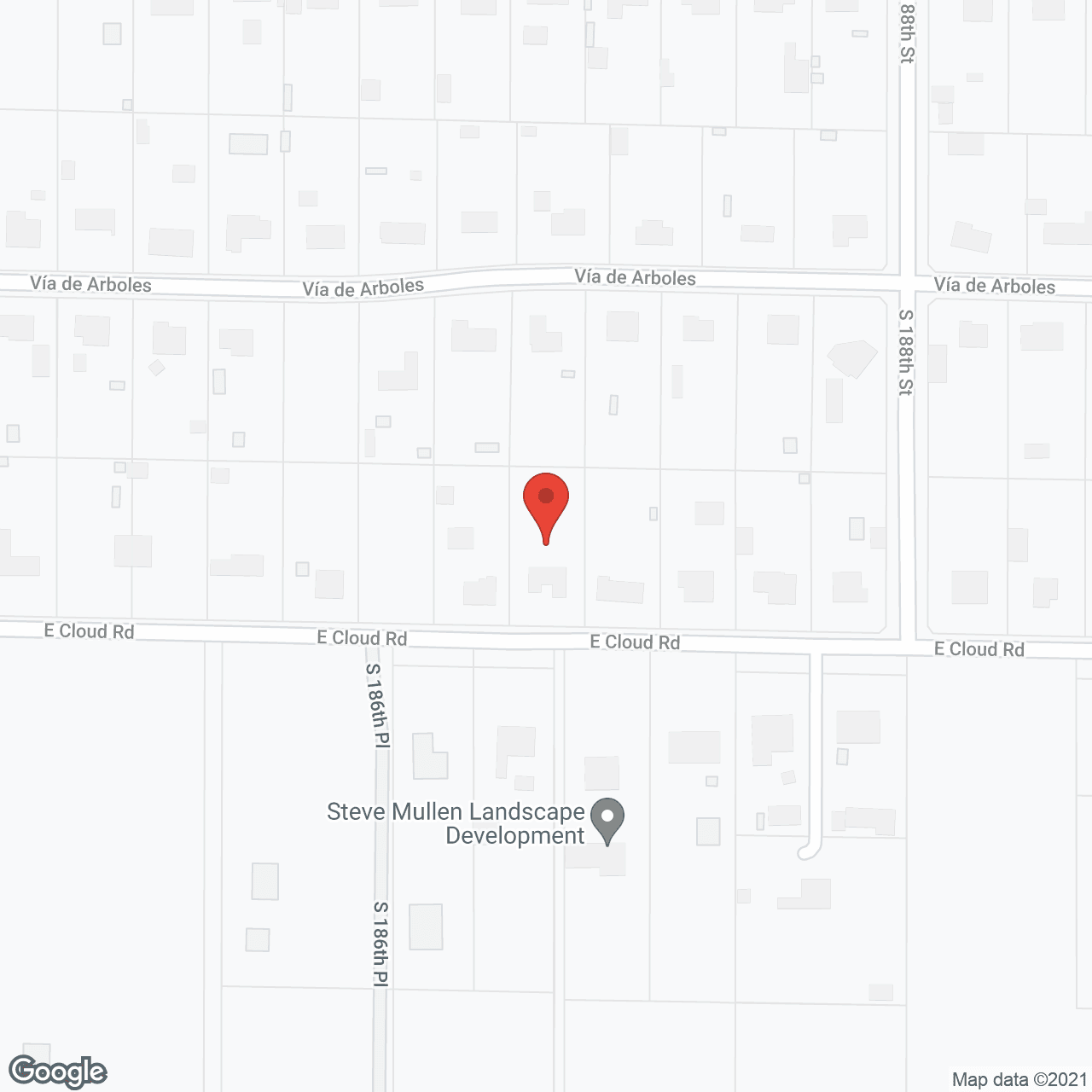 Map of the neighborhood around A Caring Manor I