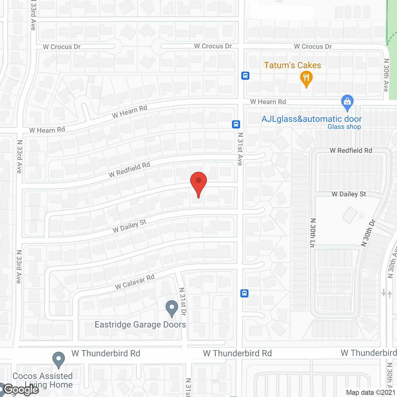 Map of the neighborhood around Silver Sunset Home Care
